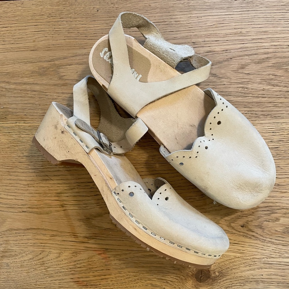 Sandgren Milan Clog Low Heel